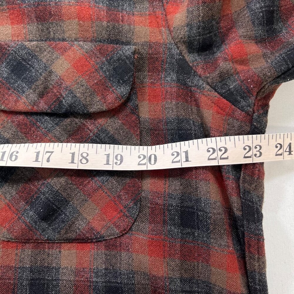 Vintage 1962 Pendleton Board Shirt Loop Button Co… - image 8